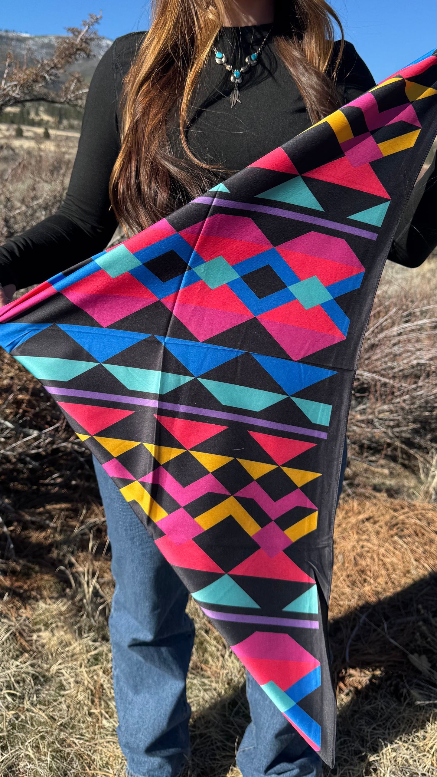 Sassy Seniorita 36X36 Wild Rag