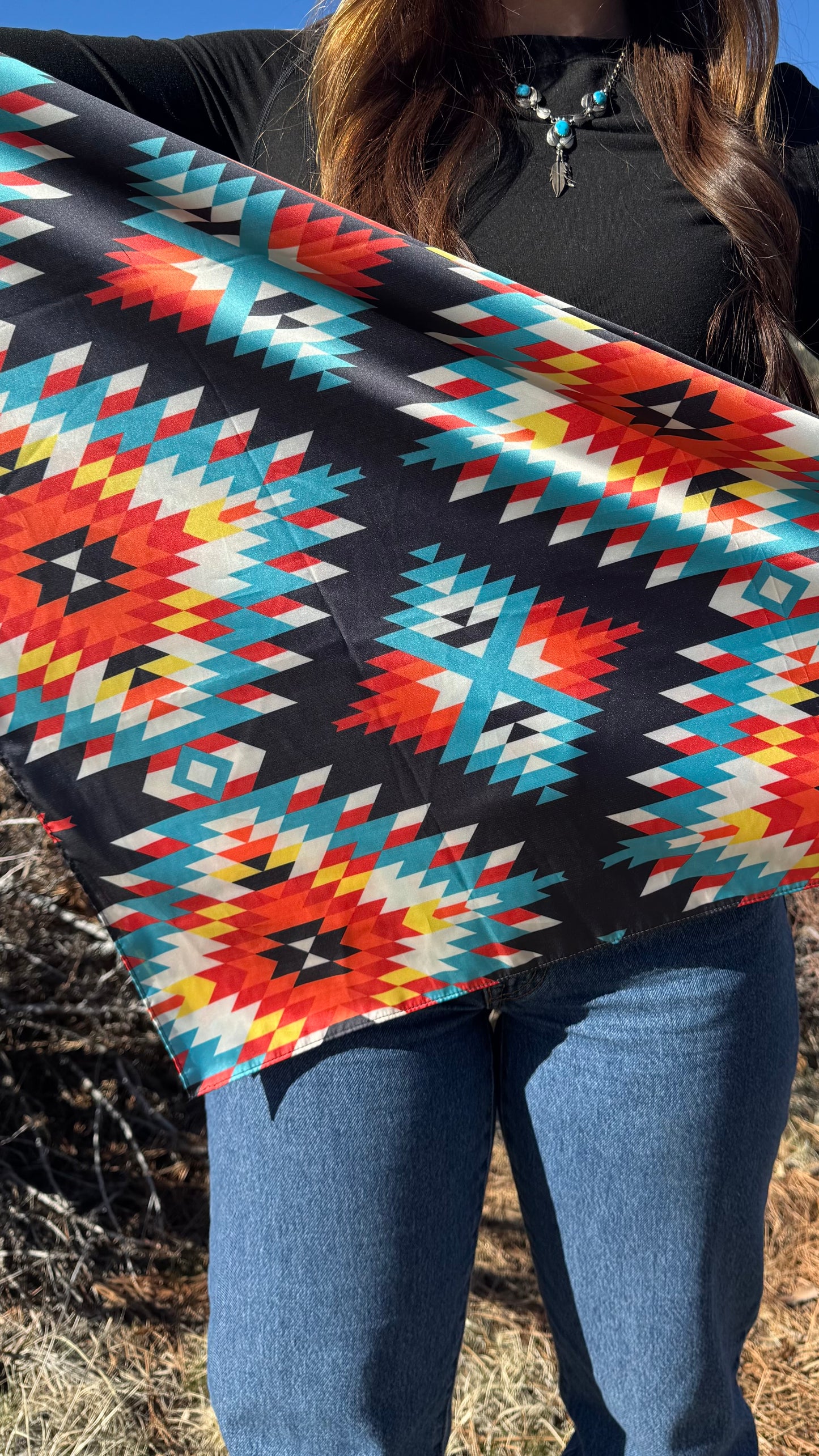 ‘Rio Grande’ 36X36 Wild Rag